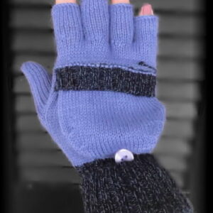 2 Color Hands Glittens knit, 2 color