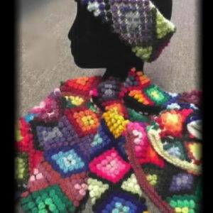 Feona Headband knit reversible, handwork