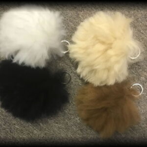 Keychain fur ball