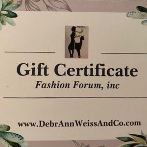 Gift Certificates