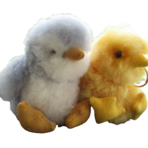 Penguin & Peep Chick Keychains